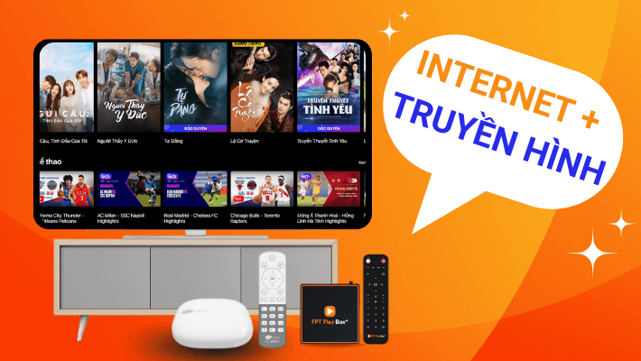 Combo Internet + Truyền hình 