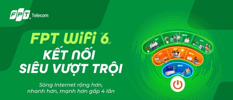 Sóng kết nối Internet vượt trội, ổn định