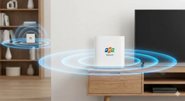 Wi-Fi Mesh là giải pháp tối ưu cho wifi cho nhà nhiều tầng hiện nay.